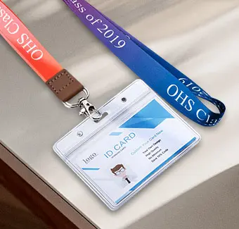 ID-kaart sublimatie lanyards
