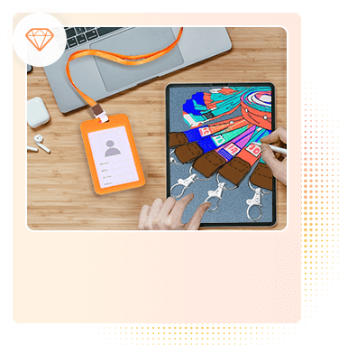 Various Kinds of Polyester Lanyards