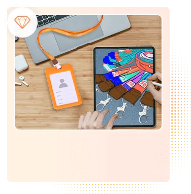 Various Kinds of Polyester Lanyards