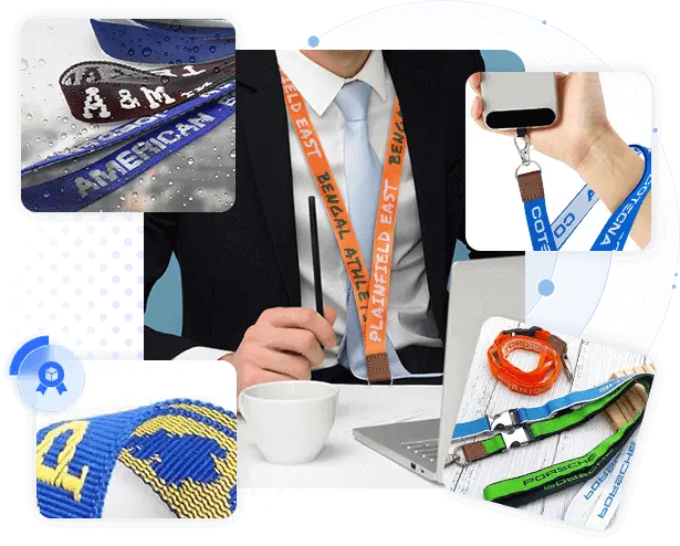 Exceptional Woven Lanyards Exceptional Woven Lanyards