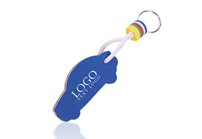 Customized EVA Car Shape Floating Keychain