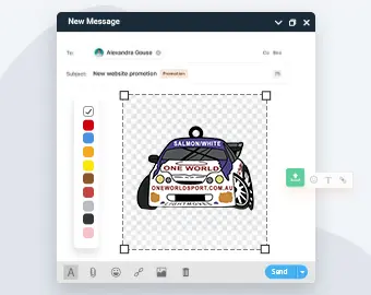 Confirm keychain artwork