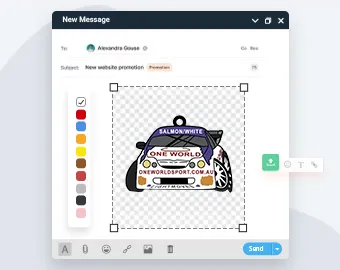 Confirm keychain artwork