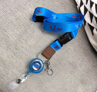 Breakaway Lanyard with Retractable Badge Reel