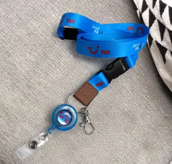 Breakaway Lanyard with Retractable Badge Reel