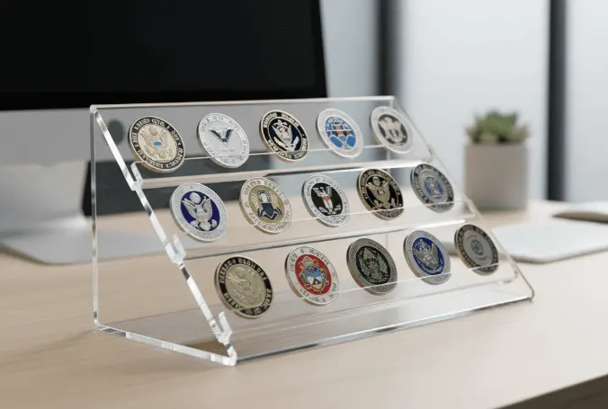 Acrylic Challenge Coin Display