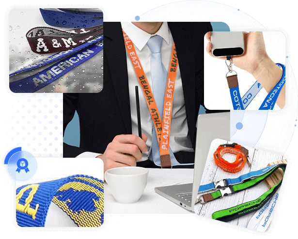 Exceptional Woven Lanyards