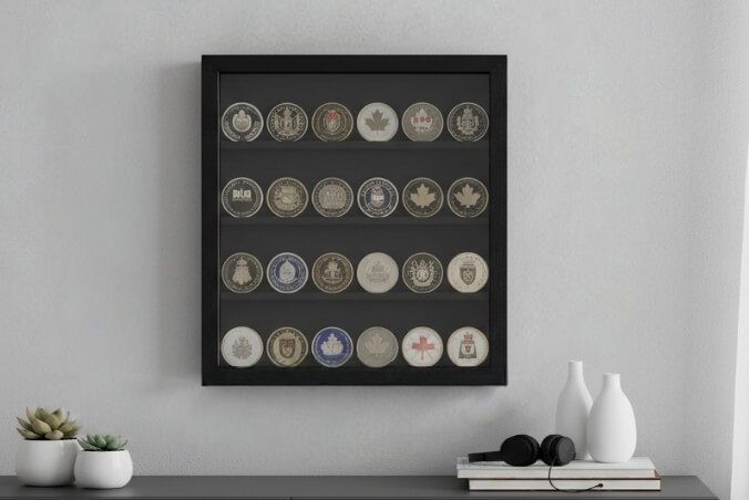 Challenge Coin Display Case