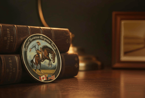 Tactical Terrorism Team Challenge Coin