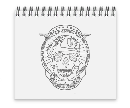 a rough draft or an idea of spinning coin