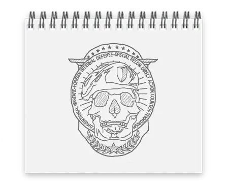 a rough draft or an idea of spinning coin