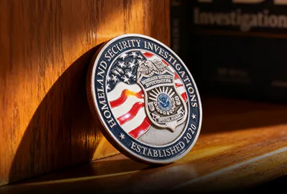Homeland Security Challenge Coin
