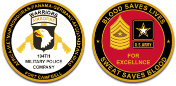 Fort Campbell Challenge Coins Custom