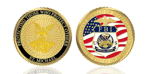 FBI Special Agent Custom Challenge Coin