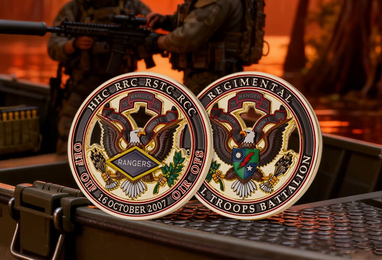 Army Ranger Challenge Coins
