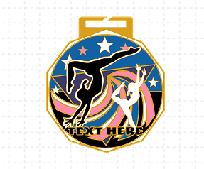 Running Medals Template