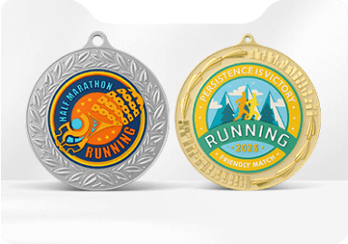 running medals