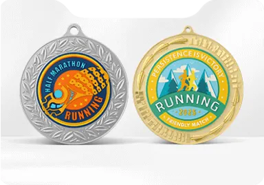 running medals