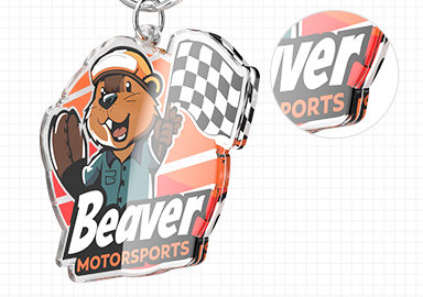 Chamfer for Custom Acrylic Keychains