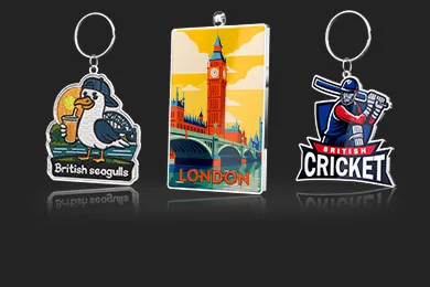 Personalised Keyrings