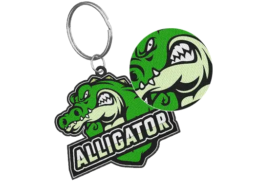 Personalised Woven Keyrings