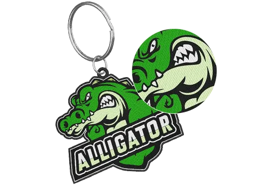 Personalised Woven Keyrings