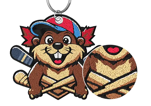 Custom Chenille Keychains