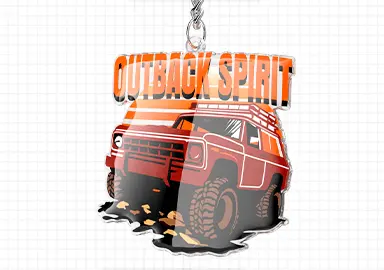 resin dome (epoxy) acrylic keyrings style