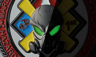 Glow in the Dark Custom Coins