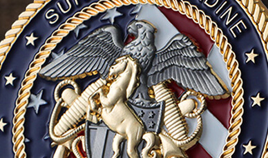 Two Toned Custom Coins