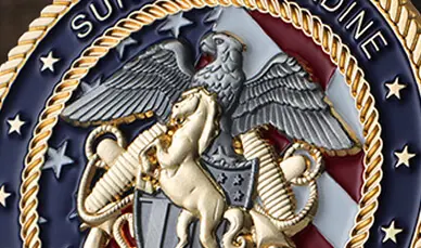 Two Toned Custom Coins