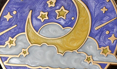 Pearlescent Custom Coins