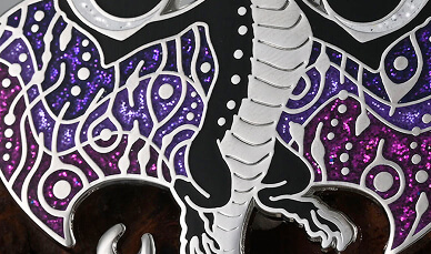 Glitter Custom Coins