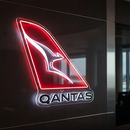 Custom Qantas Neon Sign