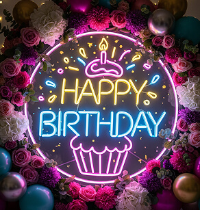 Birthday Neon Signs
