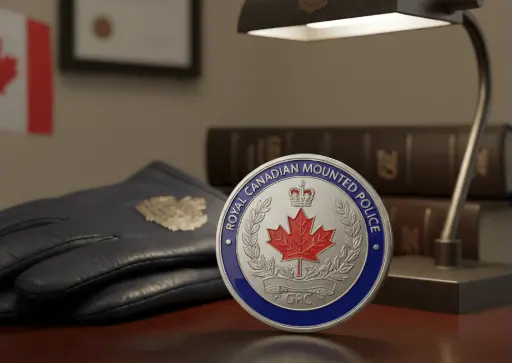 Custom Law Enforcement Challenge Coins in Canada