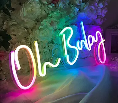 RGB Colour-Changing Neon Lights