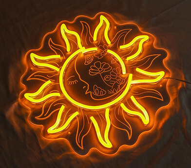 Engraved Neon Light Signs