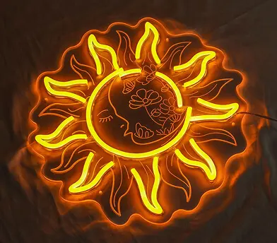 Engraved Neon Light Signs