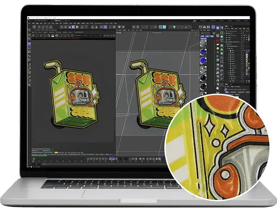 Design soft enamel pins