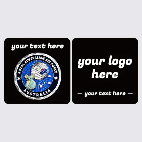 Custom Challenge Coin Printed Paper Card