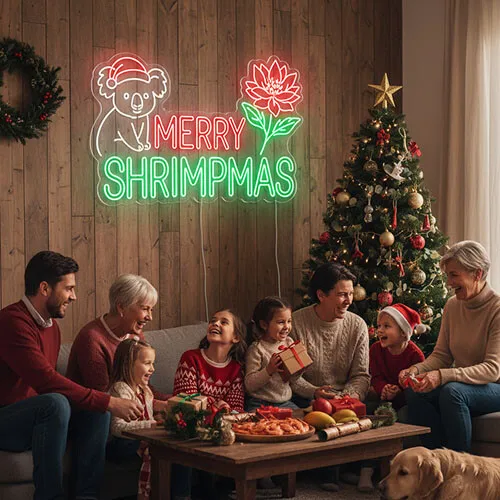 Merry Christmas Light Up Sign