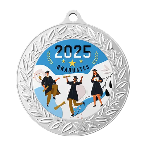 Wreath Metal Custom Medal