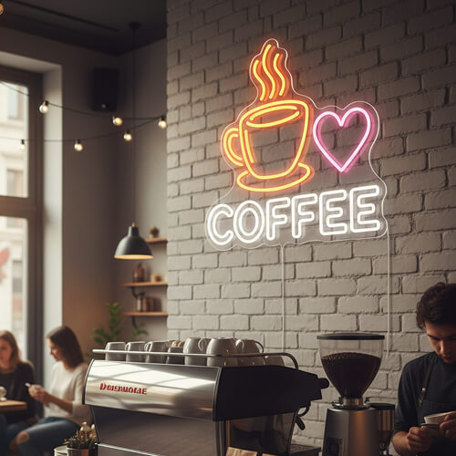 Cozy Coffee Shop Neon Sign