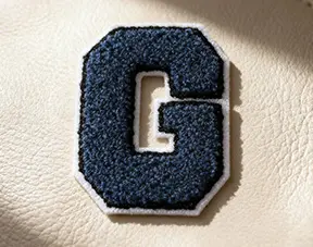 Chenille Letter Patches