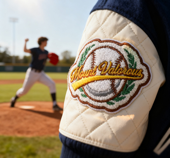 custom letterman jacket patches