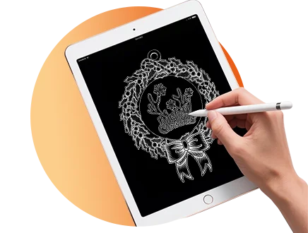 Send us your design inspiration for custom ornaments