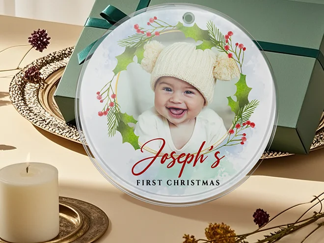 custom christmas ornaments