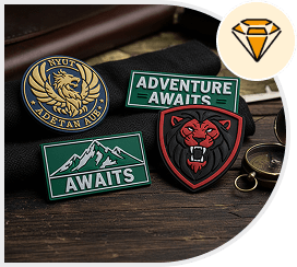 High Quality PVC Patches