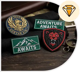 High Quality PVC Patches